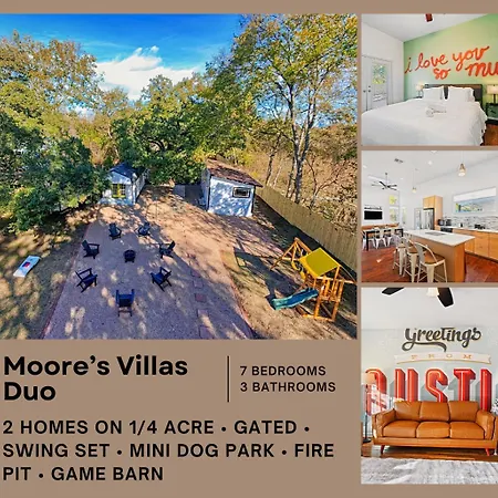 2-House Retreat For Big Groups-Fire Pit-Pets Ok Hotel